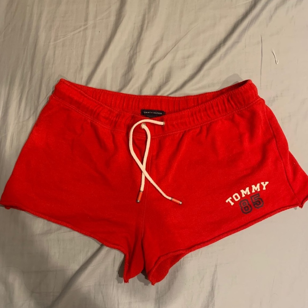 Tommy sweat shorts with drawstring